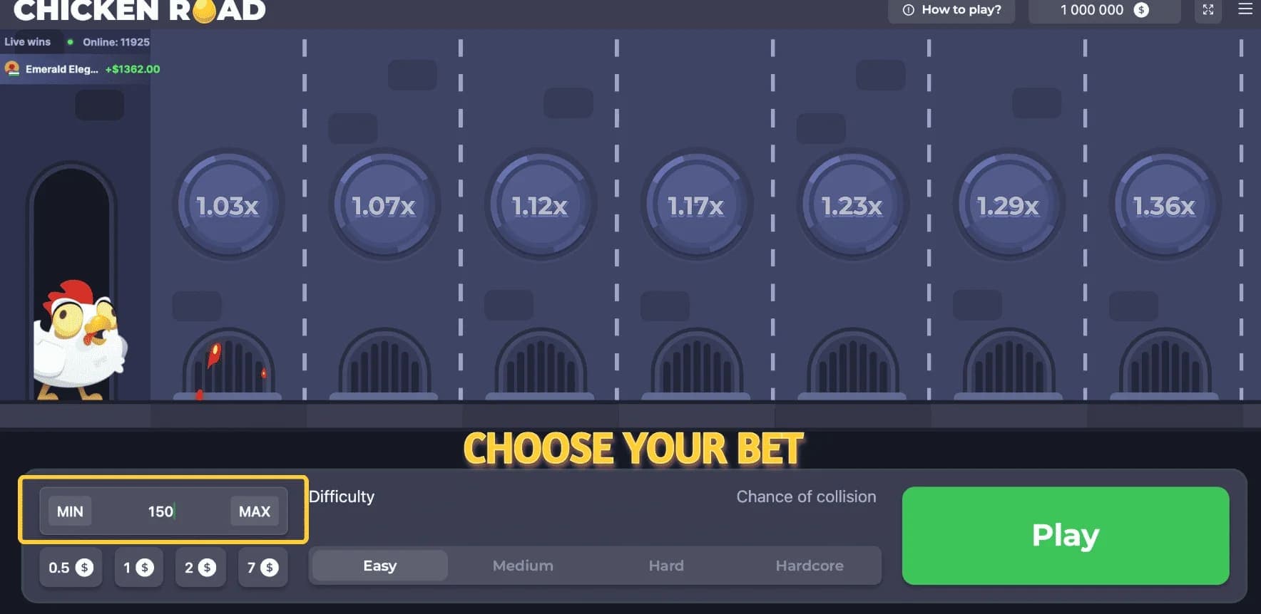 Chicken Road - Paso 1 Chicken Road - Paso 1