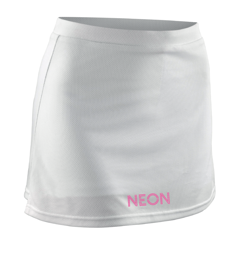 FALDA BLANCA NEON