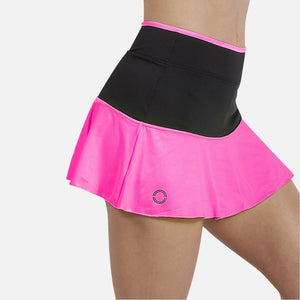 Falda de Pádel y Running color Rosa para mujer, NEONstyle – NEONstyle